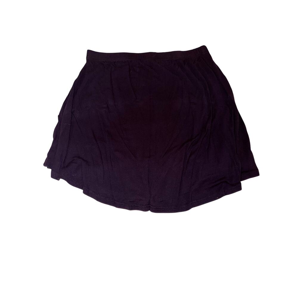 Boohoo Strapless Flowy Black Top